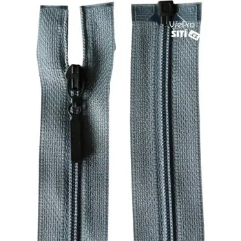 Zip zip šatový rozdělávací ŠEDÝ 61430 - Šedá, 30cm