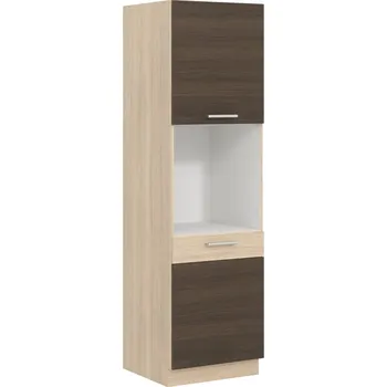 Kuchyňská linka RUTHIN, vysoká skříňka D60P, rijeka tmavá + vyzvednutí ZDARMA