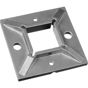 Svařovatelná příruba, Square Line Svařovatelná příruba, Square Line, pro trubku 40x40x2 mm, nerez. ocel 304, surová