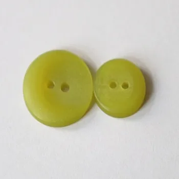 Knoflík knoflik zelený RS76499/32/46 - Zelená, 15mm