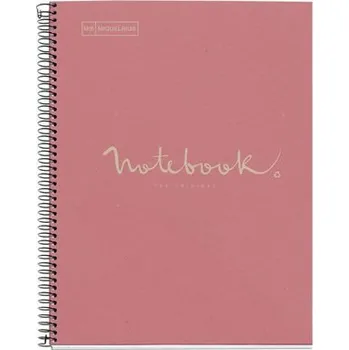 Blok Miquelrius poznámkový blok Recycled A4, 80 g - linkovaný Ecopink