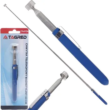 Zvedací magnet ProfiGaráž Magnetický chyták teleskopický 60cm do 2,7kg TA4154