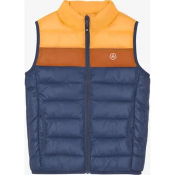 Dívčí vesta Color Kids - Vesta prošívaná Orange Pop 110 EU
