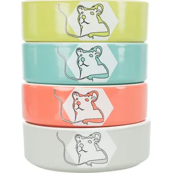 miska pro malé zvíře Keramická miska pro křečky HELLO COMIC, 90 ml/ø 8 cm