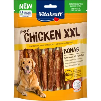 Pamlsek pro psa Vitakraft CHICKEN Bonas XXL kuřecí tyčky ke žvýkání 3 × 200 g