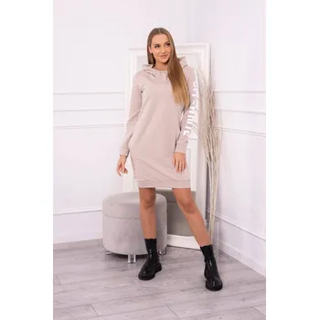 Dámské šaty Off White béžové šaty UNI