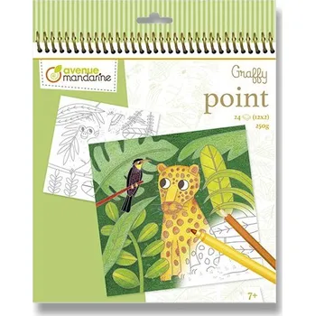 omalovánky Omalovánky Avenue Mandarine Graffy Point - Džungle