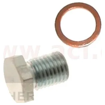 výpustný šroub olejové vany M12x1,5, délka 16mm, vč. těsnění