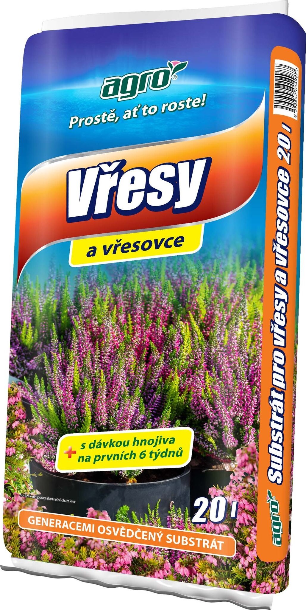 Substrát pro Vřesy a vřesovce 20 l AGRO