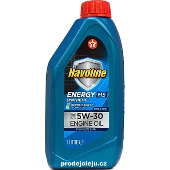 Motorový olej Texaco Havoline Energy MS 5W-30 1L