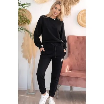 Dámské teplákové kalhoty Lou - Color : Black L (large)