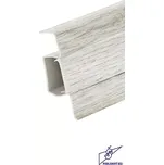 Lišta soklová SLK 60 Q Döllken, 3584 - 2,5m (Elektrikářská podlahová lišta Döllken SLK60 Q lišta 5123753 3584)