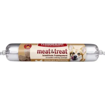 Pamlsek pro psa MEATLOVE MEAT & TREAT CHICKEN WITH COTTAGE CHEESE 80g