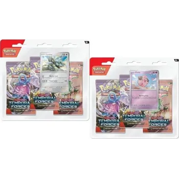 Sběratelská karetní hra Pokémon TCG: Scarlet & Violet 05 Temporal Forces - 3 Blister Booster