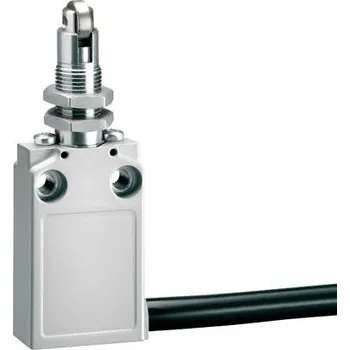 vypínač a zásuvka LOVATO Electric KPB8L11 kovové koncové spínače s kabelem, Kovová kladka a 90°, 1Z+1V pomalé, kabel 2m