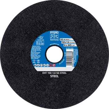 Řezný kotouč Pferd 61323106 | Řezný kotouč 150 x 1,6 x 22,23 mm, SG STEEL