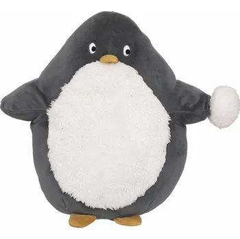 plyšák Dětský polštář PLYŠOVÝ MAZLÍČEK PŘÍTULNÍČEK TUČŇÁČEK 14x30 cm