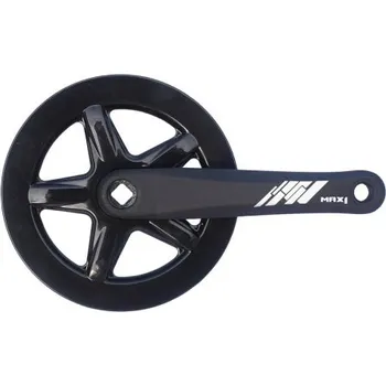 Klika na kolo Kliky MAX1 Single 42z 175mm černé s krytem - Černá, 175mm/42zubů