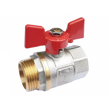 Kulový kohout motýl MF 3/8'' PN 30 s ucpávkou Steno 46110138 (Steno 46110138)