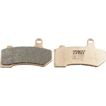 Brzdová destička Sada brzdových destiček, kotoučová brzda TRW MCB781SV