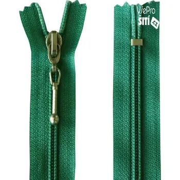 Zip zip spirála/nikl zelený/256 5256XX - Zelená, 16cm