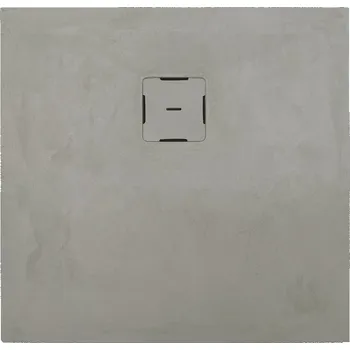 Sprchová vanička Ronal Bathrooms (Sanswiss) Čtvercová sprchová vanička Ronal Calce z litého mramotu (Mineralite) 1000 x 1000 x 30mm, písková