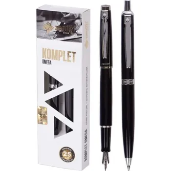 Kancelářské potřeby ZENITH Elegance, Luxusní sada / Kuličkové pero 0,8mm + Plnicí pero, krabička, 7600201