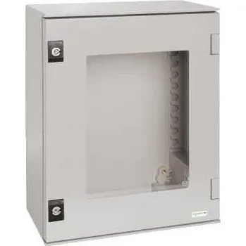 Rozvaděč Schneider Electric NSYPLM64TG 7035 Thalassa PLM 647x436x250 IP66, průhl. dveře