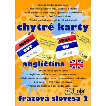 Anglický jazyk Chytré karty - Angličtina frázová slovesa 2