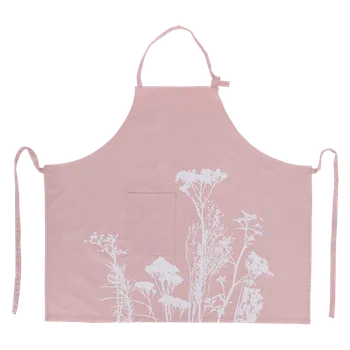 Kuchyňská zástěra Zástěra zahradní DIAPOSITIVE, 99x110cm, zelená/modrá/růžová|výběr z variant|Esschert Design - růžová