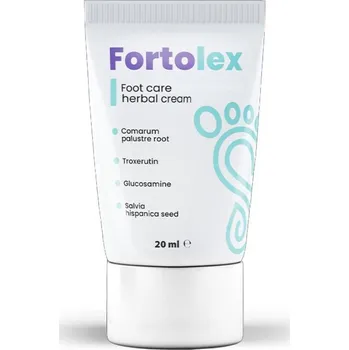Léky na klouby a kosti FortoLex bylinný krém na péči o nohy 20 ml