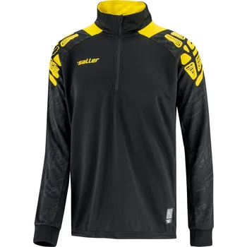 Saller VIBE Tréninková mikina BARVA: 361 černá-žlutá, Velikost: 164 Pohodlná a funkční pro sport i volný čas