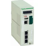 Schneider Electric TCSESM043F1CS0 Ethernet TCP/IP řízený spínač - ConneXium - 3TX/1FX - single mode
