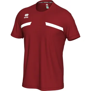 Pánské tričko ERREA´ ERREA MARK Sportovní triko BARVA: vínová - bílá, Velikost: XXS Lehké, prodyšné a rychle schnoucí triko s vnitřním potním páskem pro váš komfort.