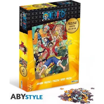 Puzzle One Piece Puzzle - Straw Hart Crew 1000 dílků