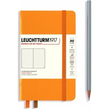 Sešit Rising Sun, Pocket (A6), 187 p., dotted