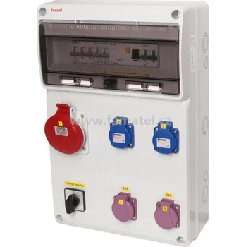 modulární přístroj a rozvaděč Famatel v938 - ZSFT22001000.1 /3952 Zás.skříň IP44 jištěná s chráničem 40/4/003
