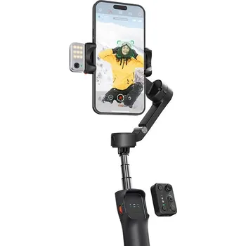 Stabilizátor pro fotoaparát a videokameru Hohem iSteady V3 - cestovní stabilizátor telefonu se sledováním obličeje, selfie tyčí a stativem