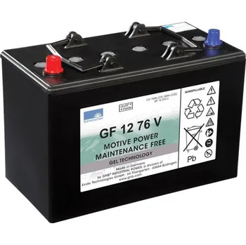 Trakční baterie Baterie 12V / 76 Ah - 700 cyklů