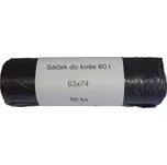 uklidshop Sáček-odpad 60l, 6mi, 63x74cm, 50ks