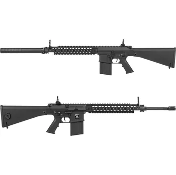 Airsoftová zbraň E&C Airsoftová zbraň SR-25 (EC-901 SE) - černá