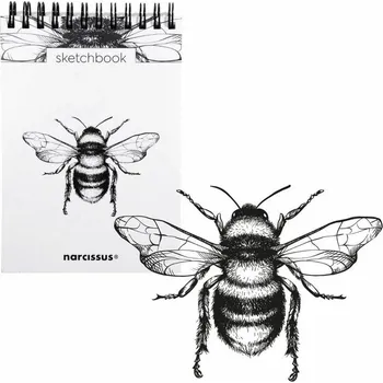 Výtvarný papír Skicovací notes A6 SP 60l čistý - Čmelák