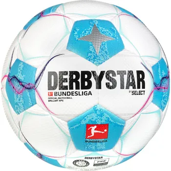 Fotbalový míč DERBYSTAR (SELECT) DERBYSTAR zápasový míč Bundesliga Brillant APS v24 Velikost: 5