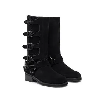 Dámské kozačky Kozačky Alma En Pena I240802 Černá 41