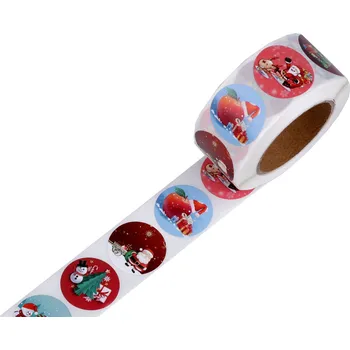 samolepka Stoklasa samolepky vánoční 500 ks motiv vánoční