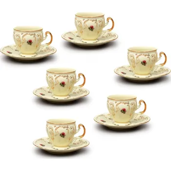 Stolování Thun 1794 Bernadotte, šálky a podšálky, zámecká, 240 ml, Thun, 6 ks