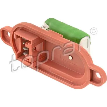 Klimatizace automobilu Odpor, vnitřní tlakový ventilátor TOPRAN 600 381