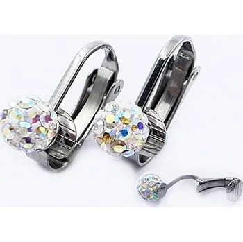 Náušnice Klipsy Ocelové ZYTA