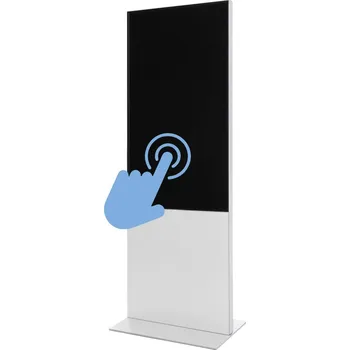 Kancelář Digitální totem Smart Line s monitorem Samsung 55" s dotykovou obrazovkou, Bílá