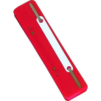 Donau úchytky do rychlovazače s děrováním PP 25 ks červený